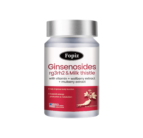 Fopiz人參皂苷氣血丸營養補充劑,天然氣血調理、增活力、護肝抗氧化,促進全面健康。